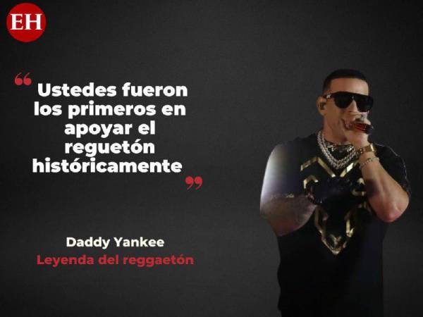 Daddy Yankee ofreció un espectacular show en Tegucigalpa durante su gira Legendaddy. Estas son algunas de las frases destacadas que pronunció durante su paso por la capital de Honduras.