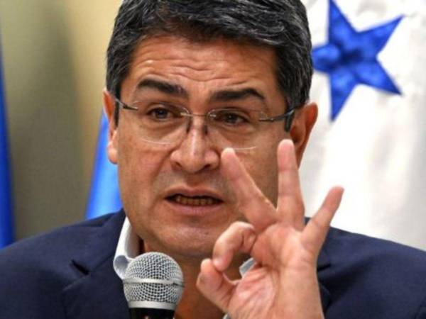 Juan Orlando Hernández, expresidente de Honduras 2014-2022. Ahora extraditados por narcotráfico a Estados Unidos.