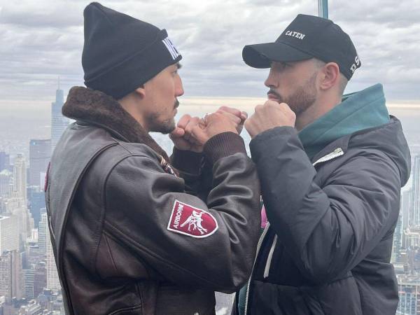 Teófimo López y Sandor Martín ya viven la pelea que protagonizarán el sábado 10 de diciembre en el Madison Square Garden.