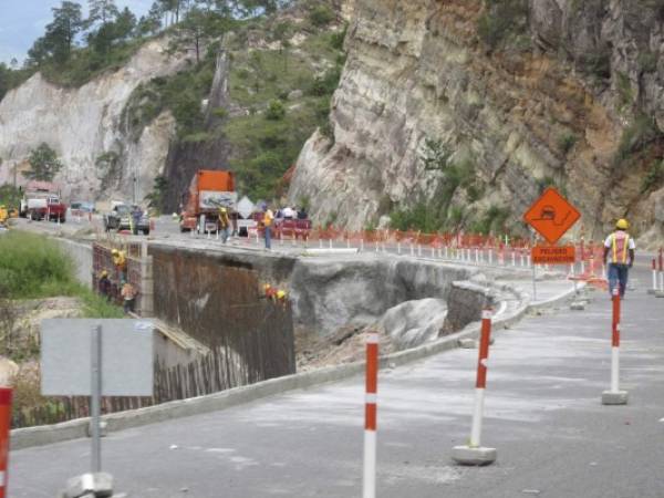 Tramo entre la Cuesta de la Virgen y Siguatepeque será concluido en 2016