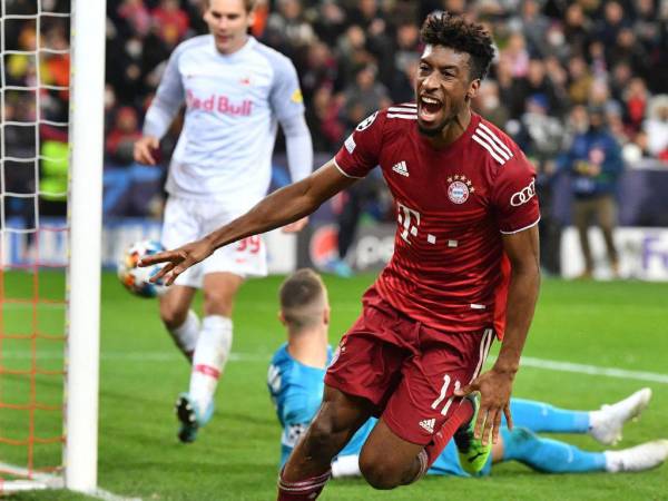 Kingsley Coman salvó al Bayern Múnich de llevarse una derrota de suelo austriaco.