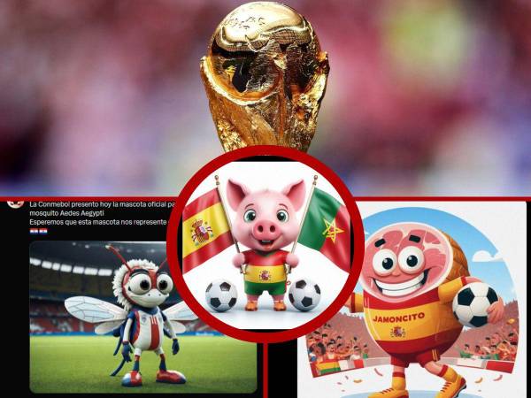 El Mundial 2030 se jugará en 6 países y 3 continentes, por lo que los usuarios de redes sociales han creado distintas mascotas para la Copa Mundial