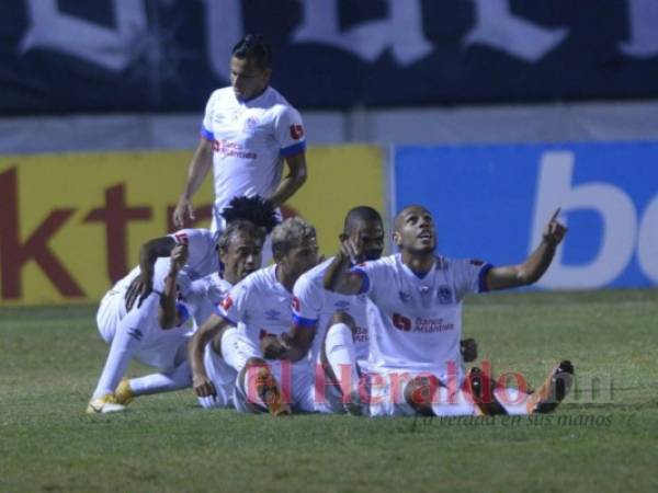 Motagua y Olimpia se miden por la ida de la final de la liguilla del fútbol de Honduras. Foto EL HERALDO