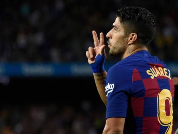 Luis Fernando Suárez es el delantero estrella del Barcelona y de la selección uruguayo. (AFP)