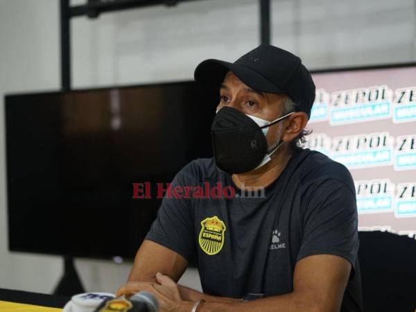 El Potro Gutierréz en conferencia de prensa de este martes. Foto: EL HERALDO.