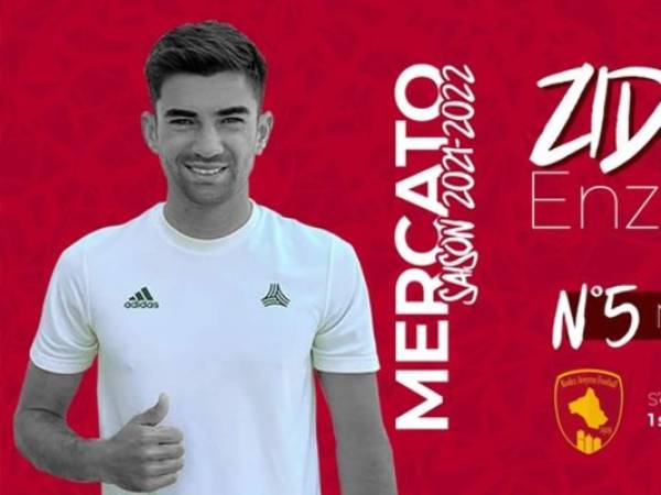 Así lo anunció el Rodez el ficha de Enzo Zidane. Foto: twitter.