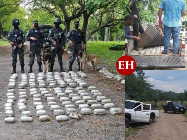 Elementos de las Fuerzas Armadas localizaron el falso compartimiento donde eran transportadas las libras de supuesta marihuana.