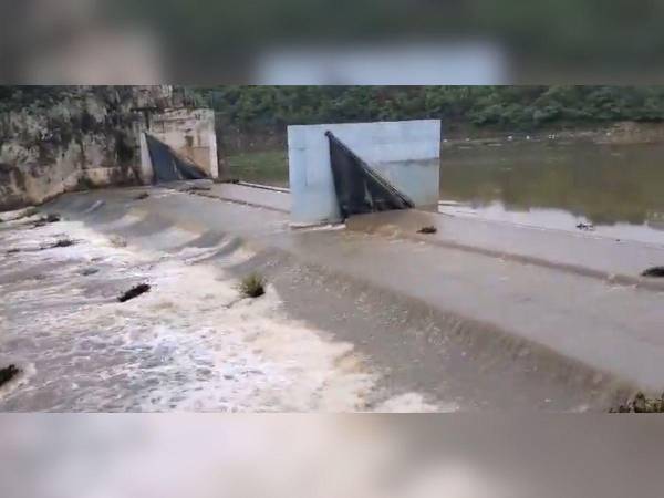 Las cortinas aún no han sido activadas en la represa Los Laureles.