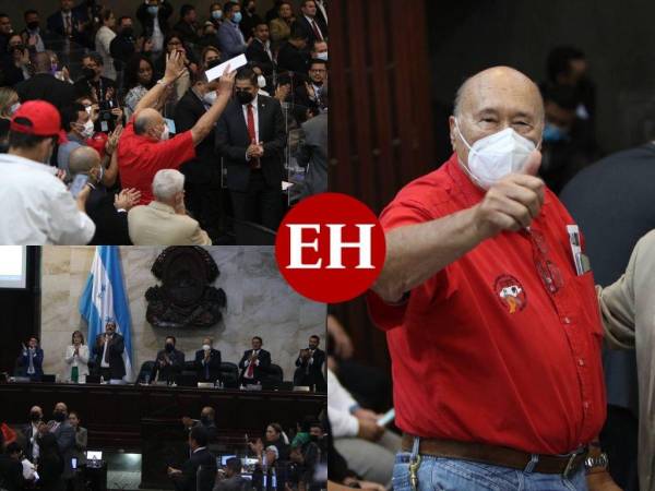 Este miércoles fue aprobada en la sesión del Congreso Nacional el dictamen que le otorga la condecoración Gran Cruz de Comendador al líder sindical, Carlos Humberto Reyes.