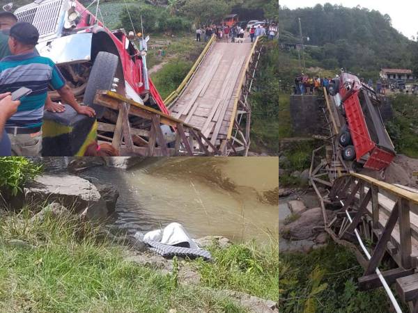 La señora se encontraba en la parte de abajo del puente tomándose una selfie para recordar el día de su bautizo cuando de repente una volqueta cargada de arena quebró el puente, por el sobrepeso, y le arrebató la vida. Lo que se sabe del trágico percance en el que murió Jessica Carolina Ponce Flores, de 48 años de edad.