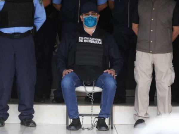 El expresidente de Honduras, Juan Orlando Hernández, fue arrestado el pasado 15 de febrero de 2022.