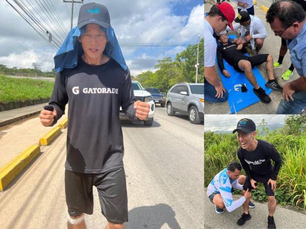 El famoso y querido youtuber japonés Shin Fujiyama se encuentra realizando una maratón que consta de 125 kilómetros con el objetivo de recaudar fondos para remodelar la escuela José Simón Azcona en Chamelecón, zona norte de Honduras. Shin tuvo que padecer dolorosos desgarres, cansancio extremo por el imponente sol, pero la remodelación del centro educativo lo mantiene todavía en carrera por tercer día consecutivo. A continuación las imágenes.