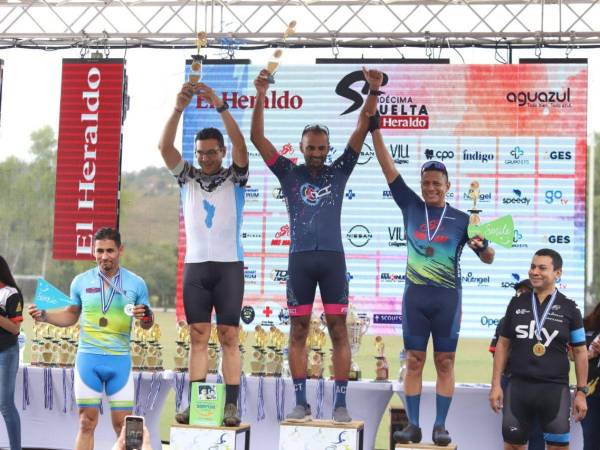 David Mendoza fue el ciclista más rápido de su categoría en el evento ciclístico más grande de Honduras.