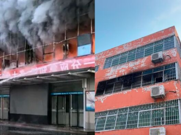 Las calles de la localidad estaban prácticamente vacías el sábado por la noche.