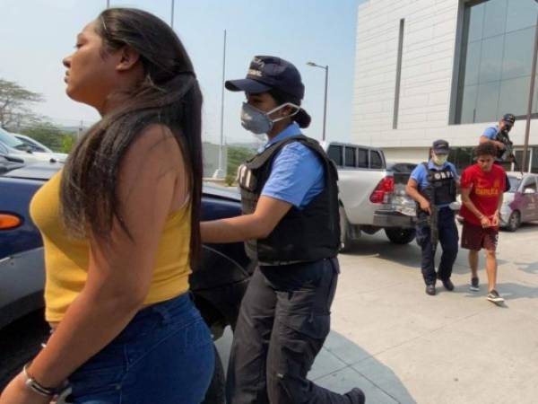 La pareja sería integrante de la Mara Salvatrucha en San Pedro Sula.