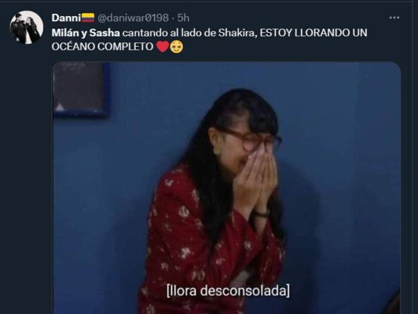 Milan y Sasha formaron parte de la nueva canción de Shakira y las redes sociales explotaron con divertidos memes