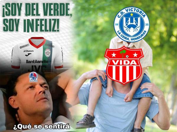 La jornada 5 termino, pero después vienen los memes de la afición, y claro no podían, no bromear con el tema de Hijos tras la victoria del Vida y Motagua.