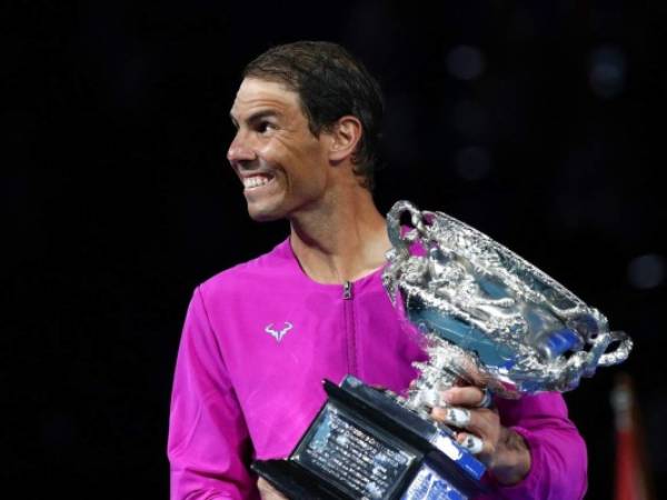 El español se convirtió en el tenista más ganador de la historia al conquistar el 21 Grand Slam en su carrera. Foto: AFP