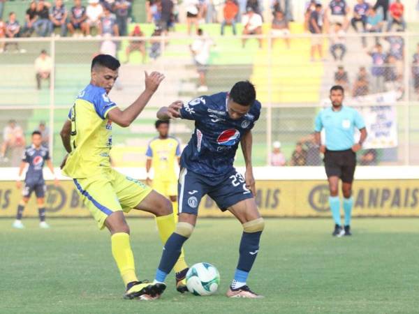 Victoria y Motagua durante la jornada 12 de la Liga Nacional de Honduras.