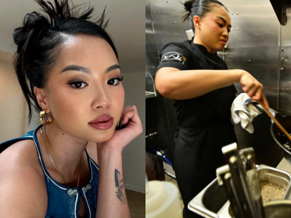 La chef Tue Nguyen en la cocina de su restaurante vietnamita “Di Di” en West Hollywood.