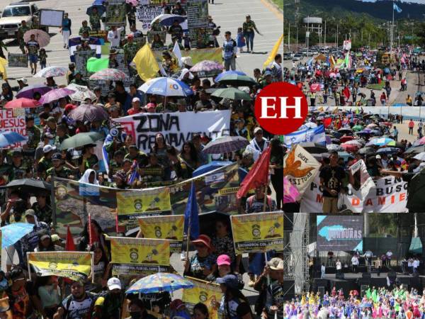 Este domingo, como cada año, se celebró el Día de la Biblia en la capital y el resto del país. A través de una gran caminata, que se desarrolló en el bulevar Suyapa, cientos de personas demostraron su devoción y fe por esta festividad. A continuación las imágenes.