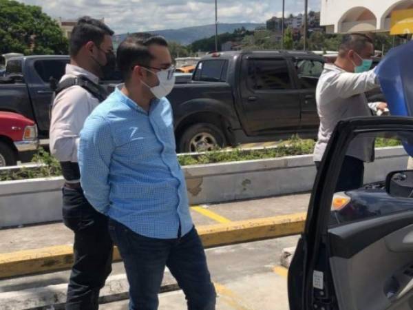 Cristian Alejandro Banegas Rivera fue capturado por las autoridades.