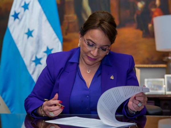 Xiomara Castro, presidenta de Honduras.