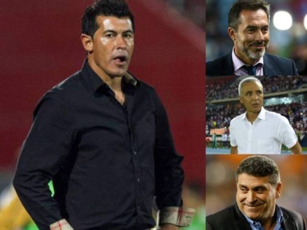 Luis Suárez, Alexis Mendoza, Gustavo Matosas y Jorge Almirón, han sido de los nombres más sonados para hacerse cargo de la vacante de entrenador de la H. Foto: AFP/EL HERALDO