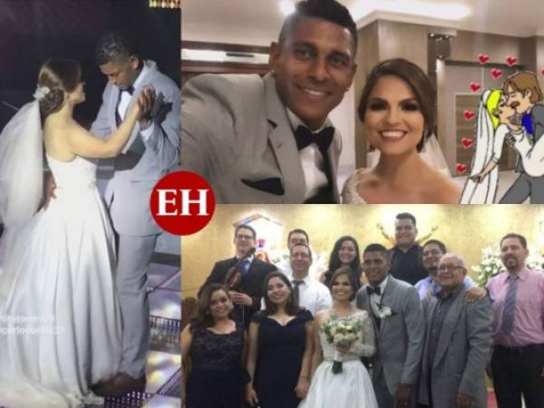 Estas son las fotografías que dejó la boda entre Carlo Costly y Karen 'Tita' Torres en el Club Árabe de San Pedro Sula la noche del sábado. Fotos captura cortesía Iconos Mag