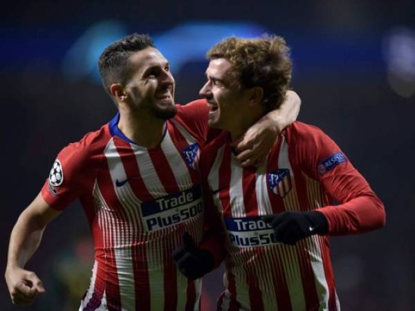 Koke y Griezmann le dieron el triunfo a los Colchoneros sobre los del principado. Foto/AFP