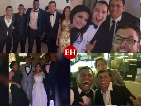 Estas son las personalidades que asistieron a la boda entre Carlo Costly y Karen 'Tita' Torres que se realizó la noche del sábado en el Club Árabe de San Pedro Sula para confirmar su amor. Fotos captura cortesía Iconos Mag