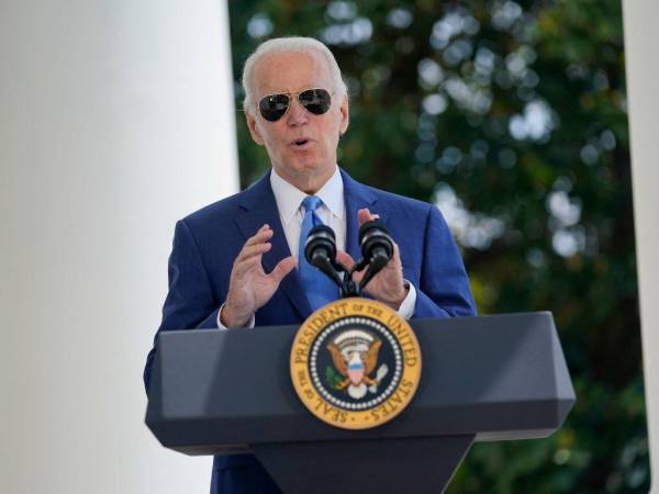 Joe Biden, presidente de Estados Unidos se mostró tranquilo ante posibles represalía de China por la visita de Nancy Pelosi a Taiwán.