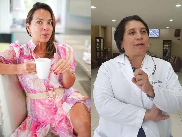 La famosa recreó el audio de la doctora Figueroa.