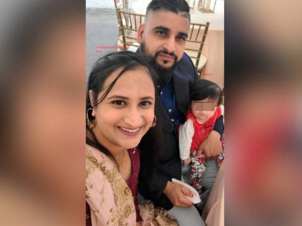 Los cuatro miembros de la familia fueron identificados como Aroohi Dheri, de ocho meses junto a sus padres Jasleen Kaur, de 27 años, y Jasdeep Singh, de 36 y un tío Amandeep Singh, de 39 años.