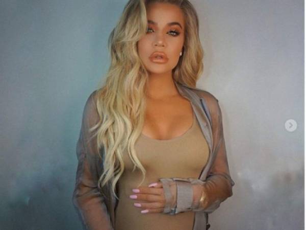 Khloé Kardashian aún no revela cómo llamará a la pequeña. Foto: Instagram