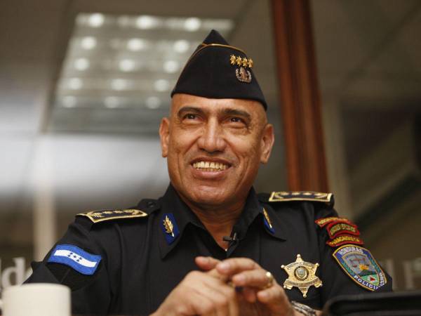 Juan Carlos “El Tigre” Bonilla fue el jefe de la Policía Nacional de Honduras.