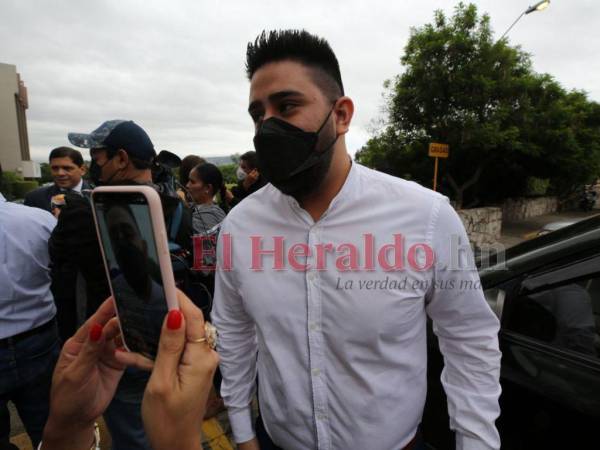 El joven universitario se mostró con mucha tranquilidad previo a conocer la lectura del fallo en su contra.