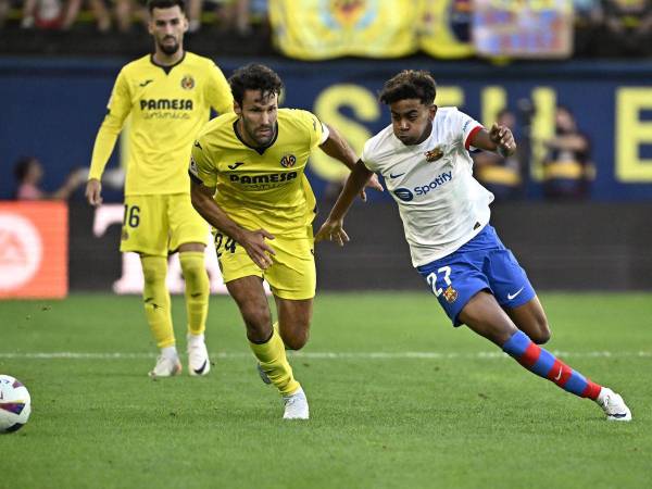 Lamine Yamal asistió a Gavi para el primer gol del Barcelona en el partido.