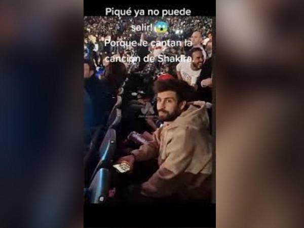 El exfutbolista estaba muy incómodo durante el partido.