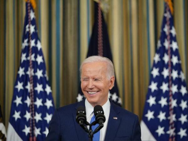 El presidente de Estados Unidos, Joe Biden, durante una conferencia de prensa tras las elecciones de medio mandato.