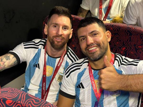 El Kun Agüero recordó de forma jocosa el momento en que Messi lo regañó por su desmedida celebración en Qatar.