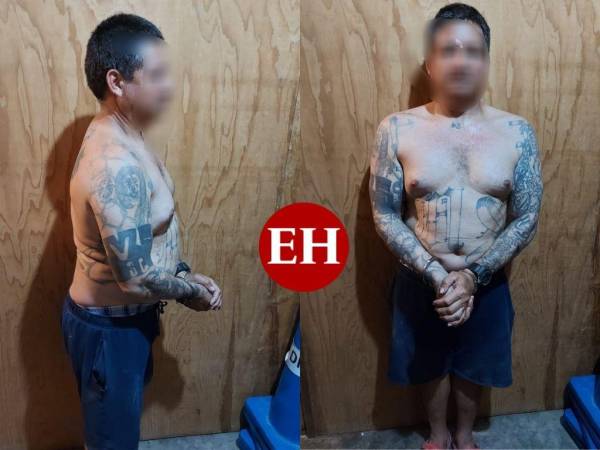 Las imágenes muestran el cuerpo de Chicas Cortés lleno de tatuajes alusivos a la estructura criminal.