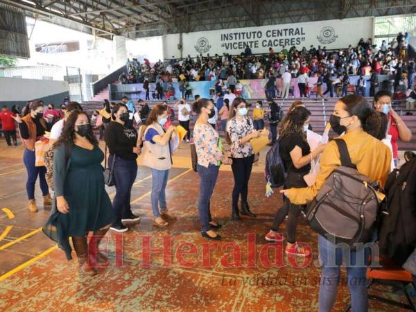 Las evaluaciones se están realizando en las instalaciones del Instituto Central Vicente Cáceres (ICVC).