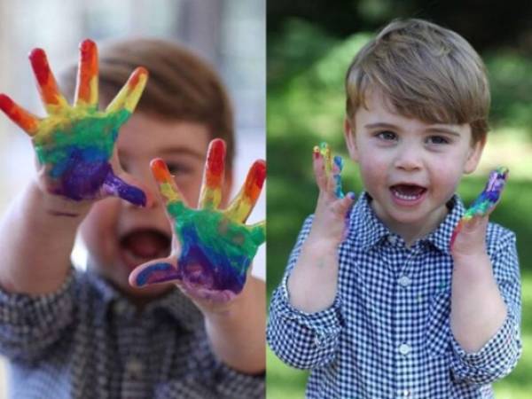 El principe Louis cumple este 23 de abril 2 años y sus padres Kate Middleton y el príncipe William publicaron tiernas y divertidas fotos de su hijo menor. Fotos: Instagram