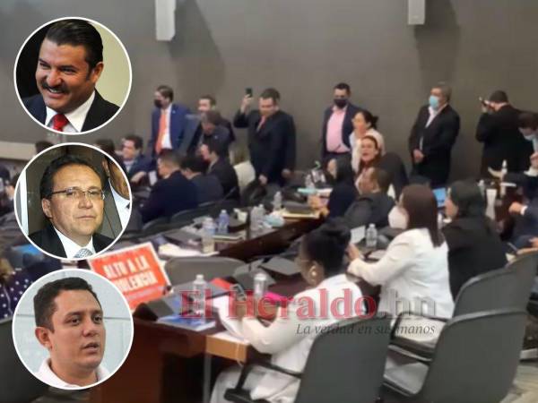 La bancada nacionalista y la diputada autodenominada como independiente, Beatriz Valle, han pedido la separación de los tres funcionarios mencionados en la lista.