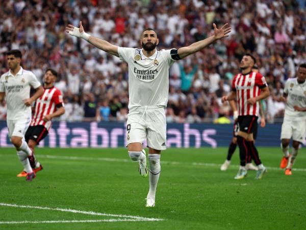 Karim Benzema rescató al Real Madrid en su último partido en el Santiago Bernabéu.