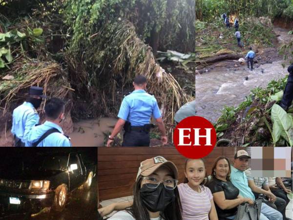 Una familia, entre ellos dos menores de edad, perdieron la vida al ser arrastrados por la violencia de las aguas en San Francisco de Yojoa. Las escenas encontradas durante la búsqueda de la familia evidencia el ímpetu del agua.