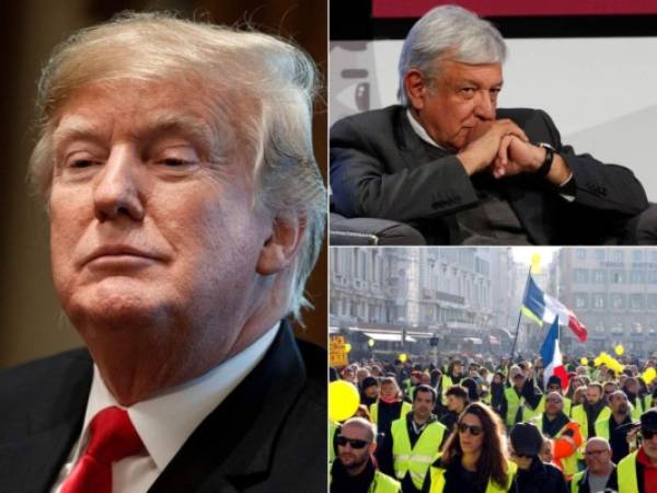 Donald Trump, Andrés Manuel López Obrador, Jair Bolsonaro, entre otros mandatarios, acapararon titulares este 2018.