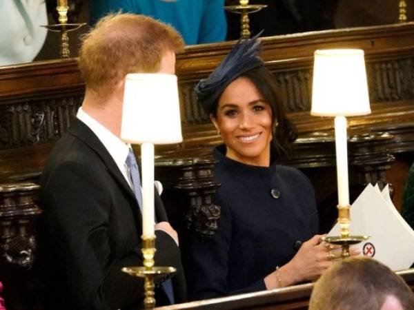 Meghan y Harry acudieron a la boda de Eugenia de York, en el mismo recinto donde cinco meses atrás celebraron su matrimonio. (Foto: AFP)