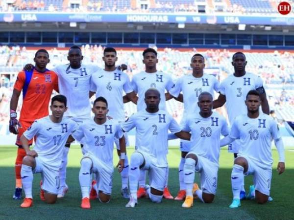 Este fue el once con el que Honduras salió ante Estados Unidos.